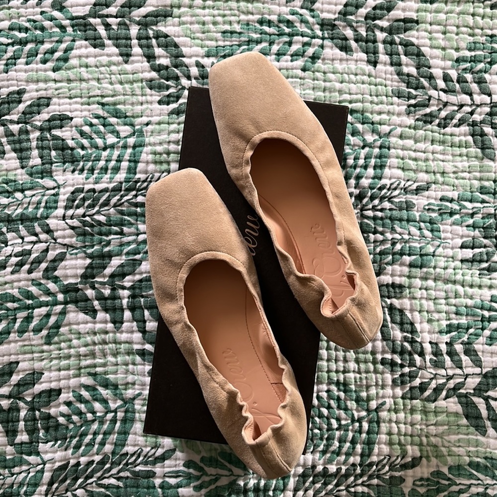 J.CREW Anya Scrunchie Ballet Flats